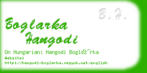 boglarka hangodi business card